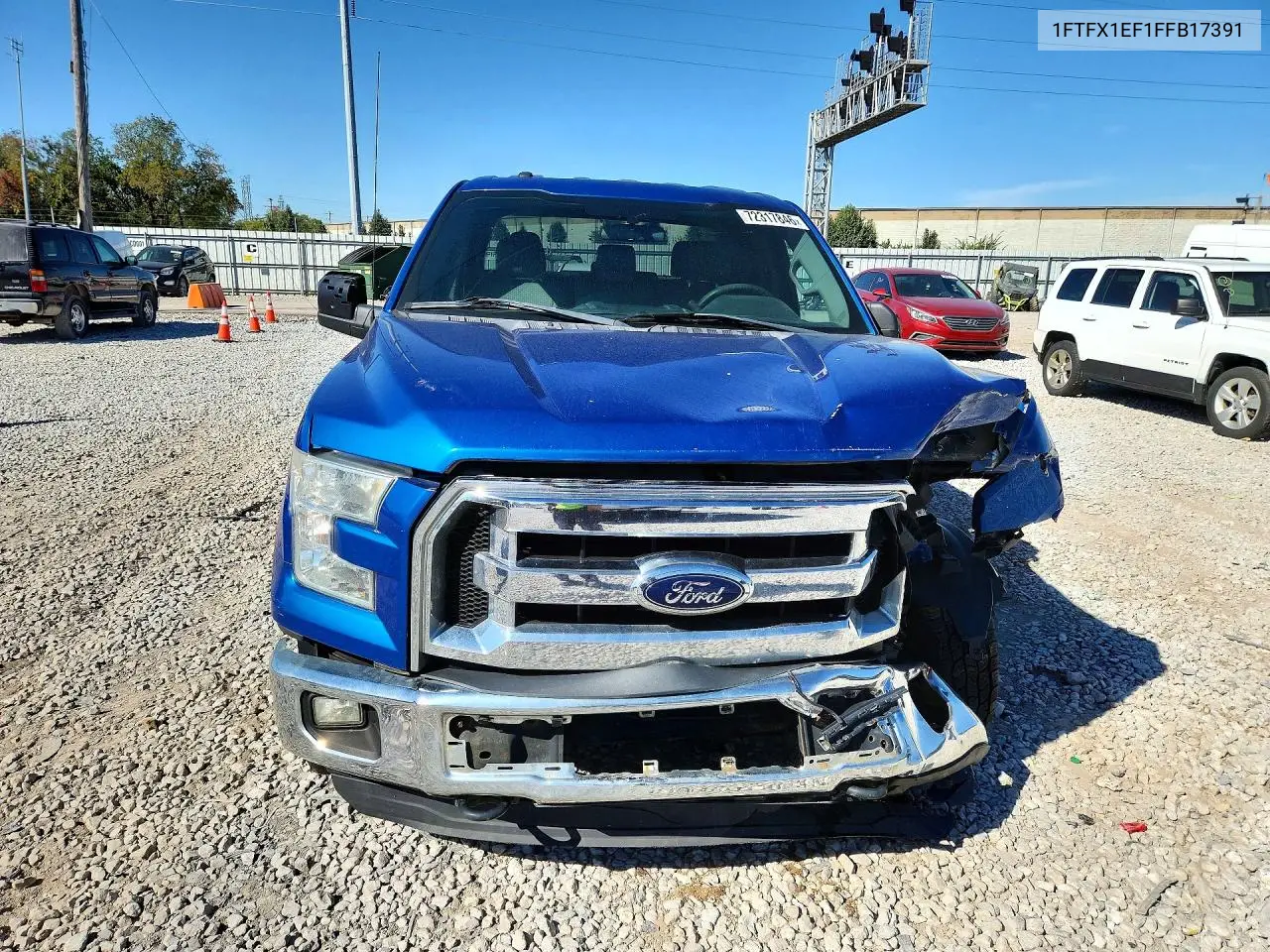 2015 FORD F-150 VIN 1FTFX1EF1FFB17391 — фото 5