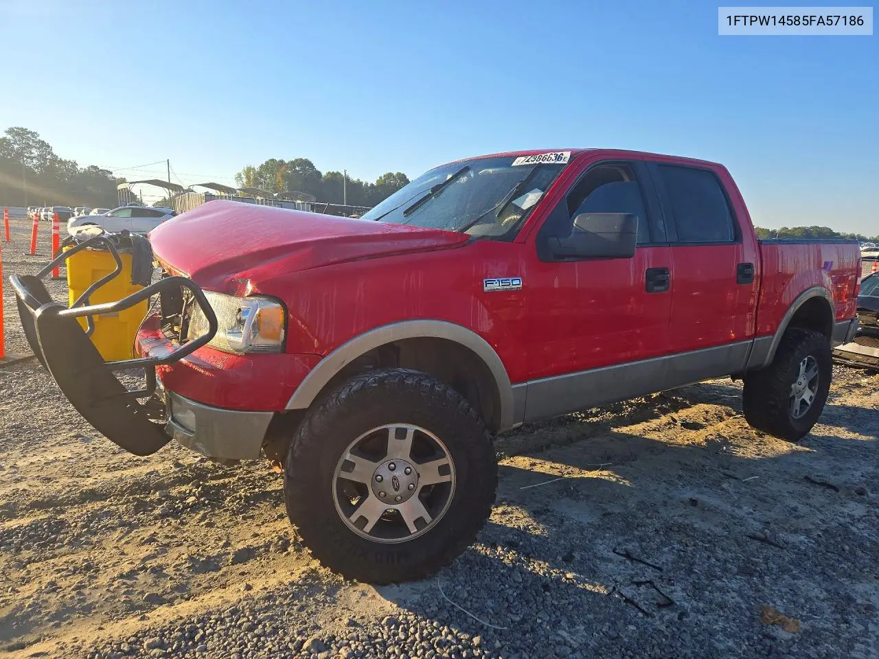 FORD F-150 2015, VIN 1FTPW14585FA57186