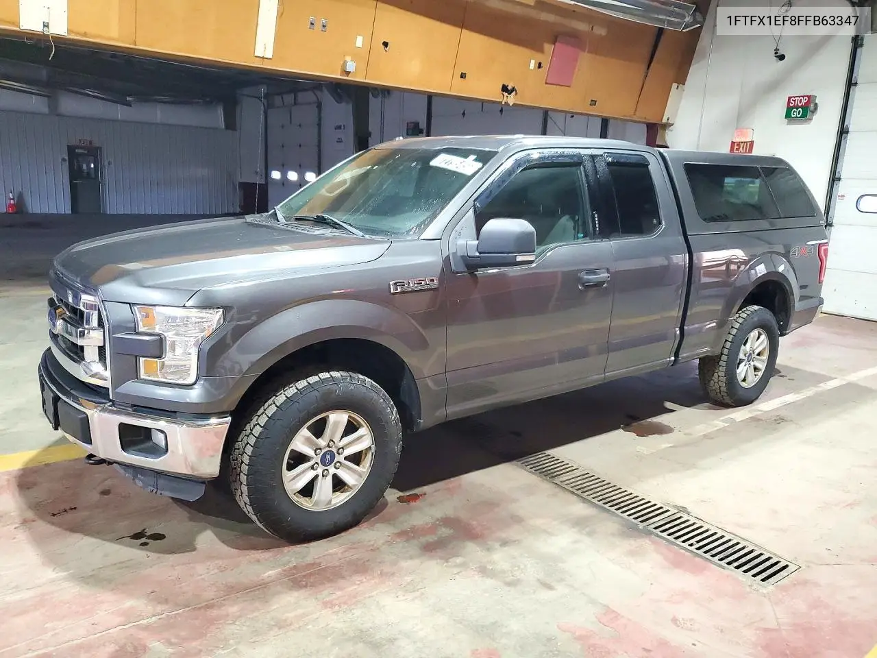 FORD F-150 2015, VIN 1FTFX1EF8FFB63347