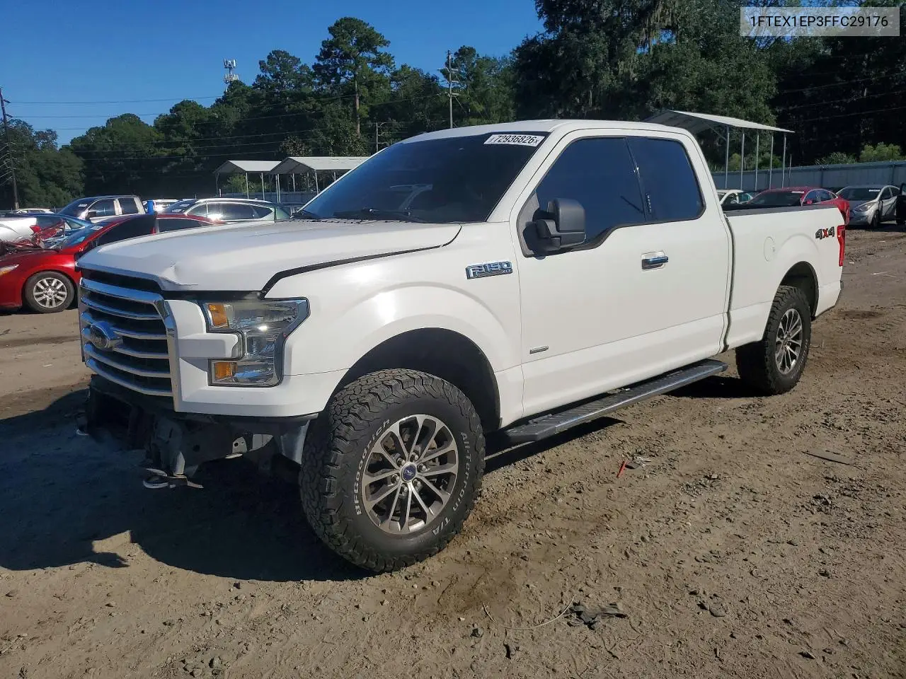 FORD F-150 2015, VIN 1FTEX1EP3FFC29176