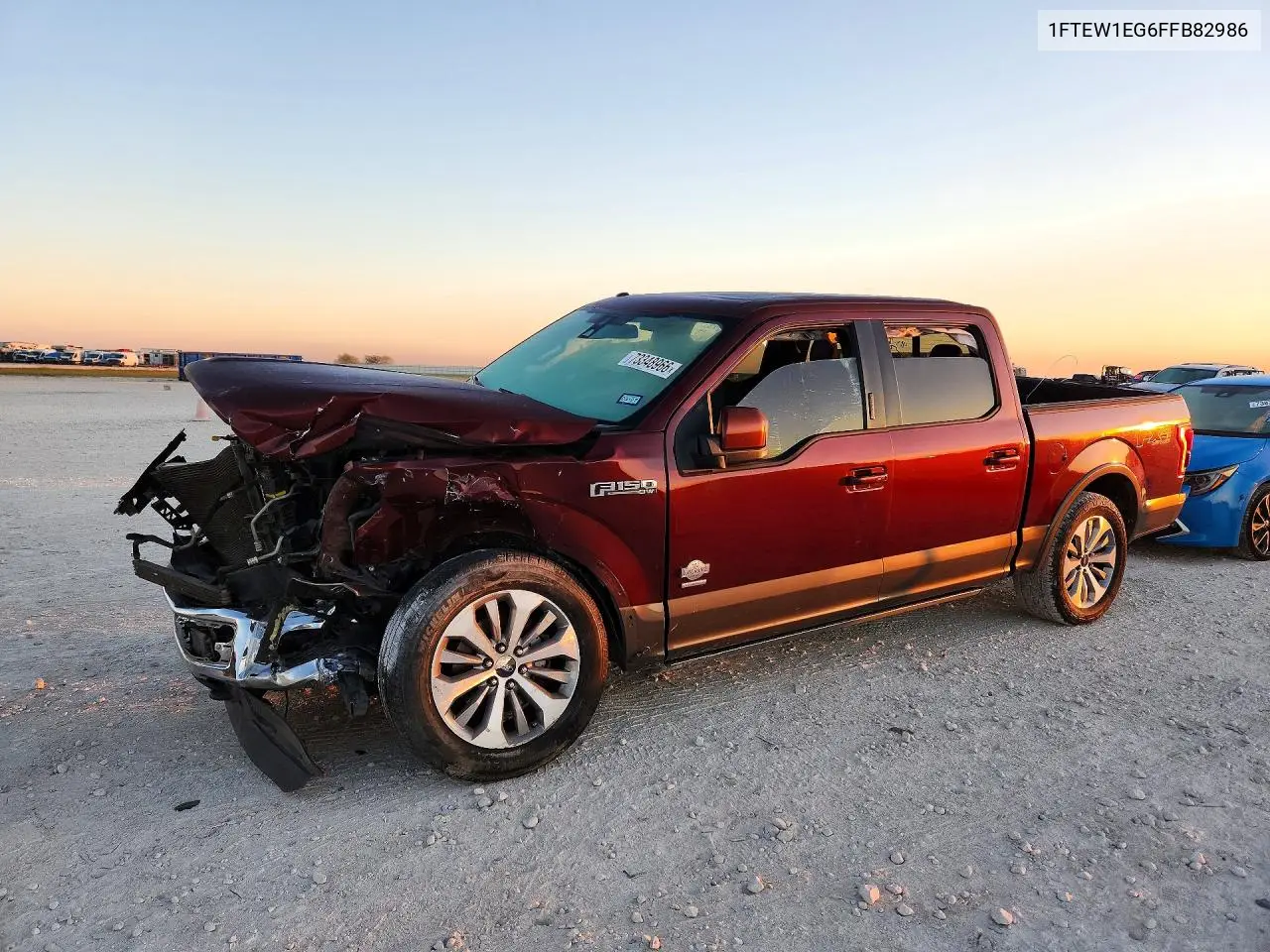 FORD F-150 2015, VIN 1FTEW1EG6FFB82986