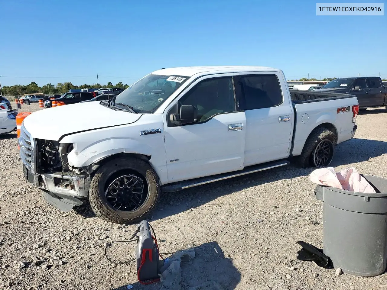FORD F-150 2015, VIN 1FTEW1EGXFKD40916