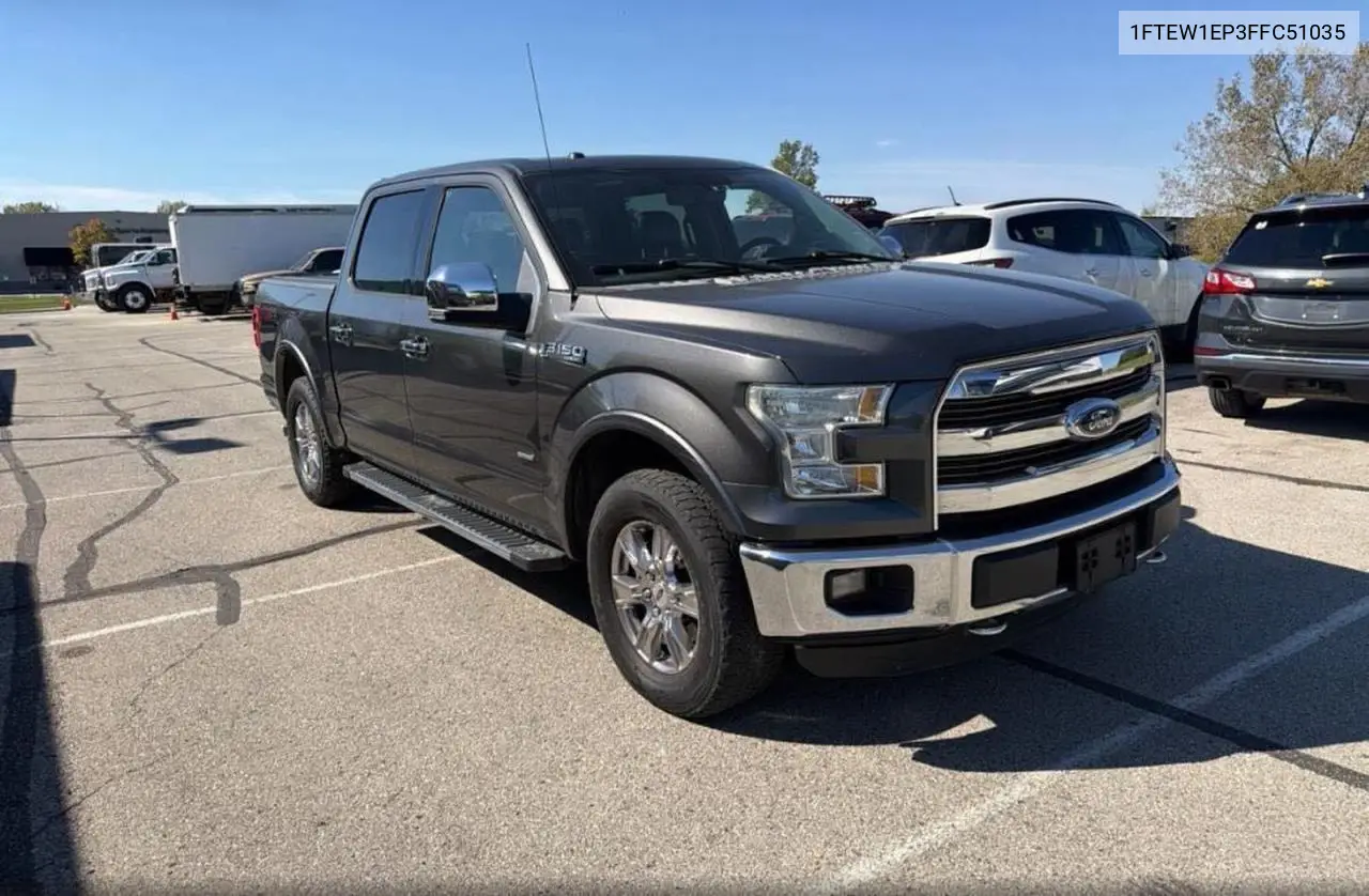 FORD F-150 2015, VIN 1FTEW1EP3FFC51035
