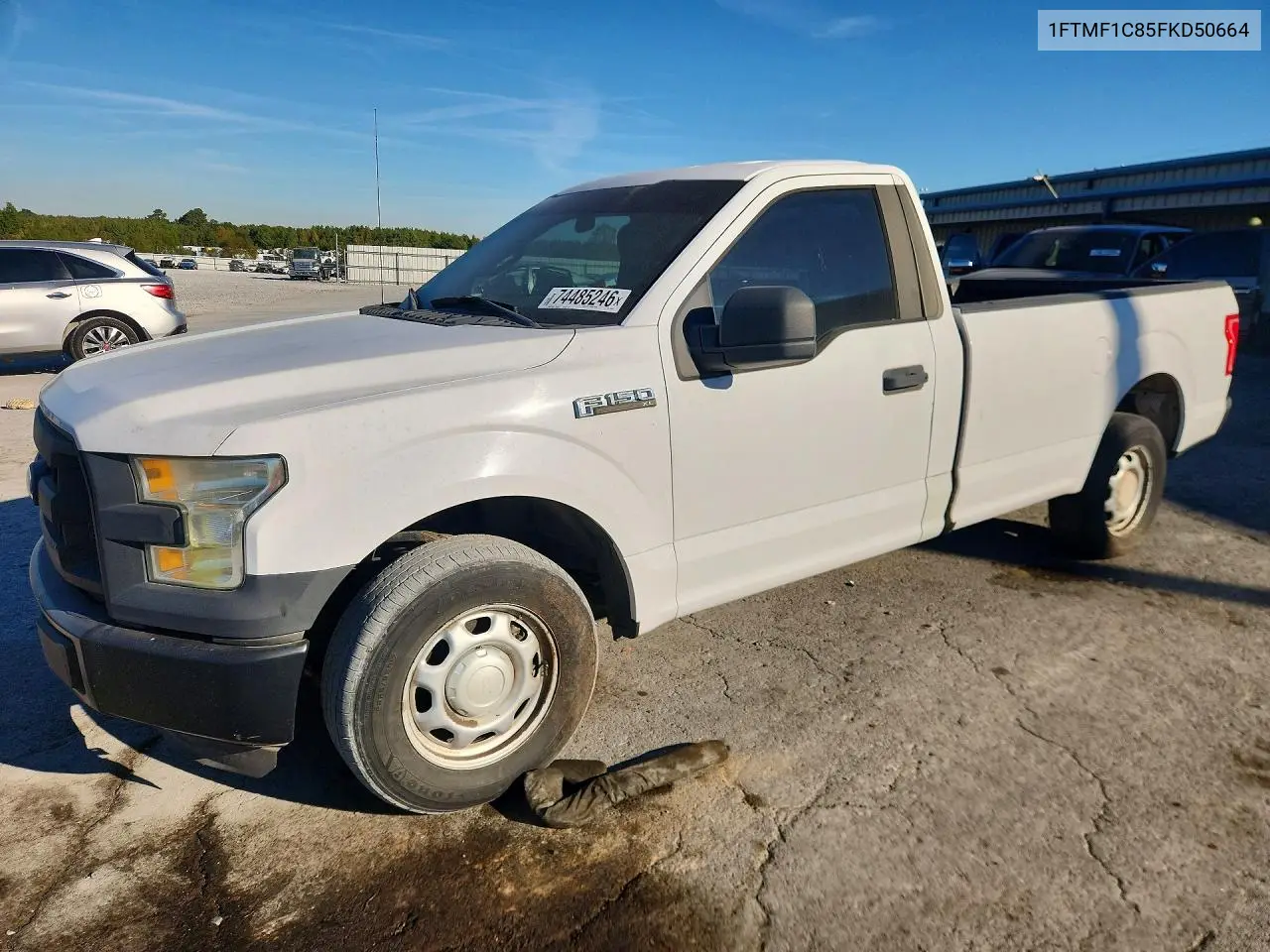 FORD F-150 2015, VIN 1FTMF1C85FKD50664