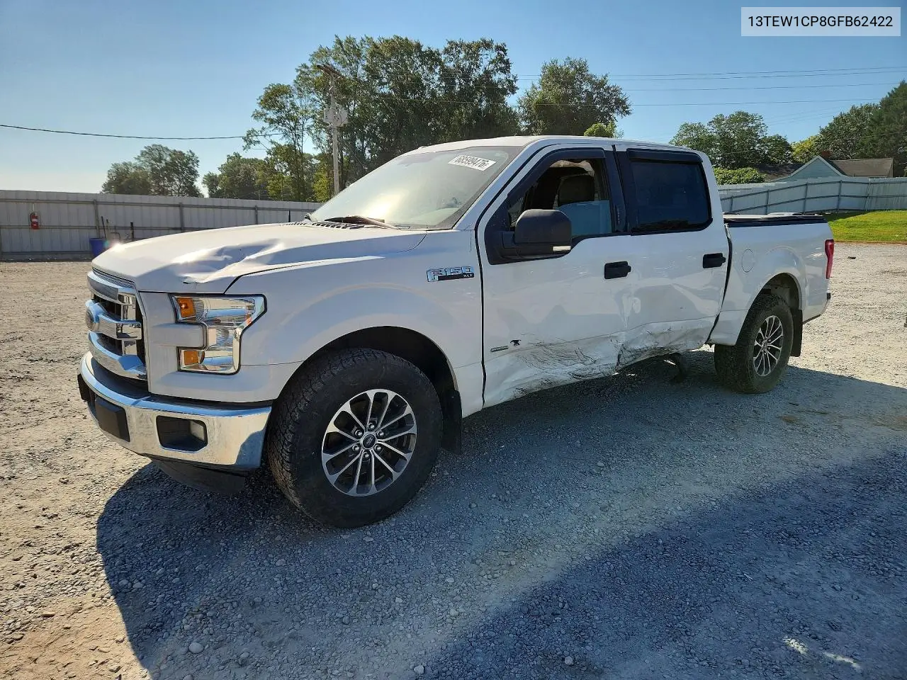 FORD F-150 2016, VIN 1FTEW1CP8GFB62422