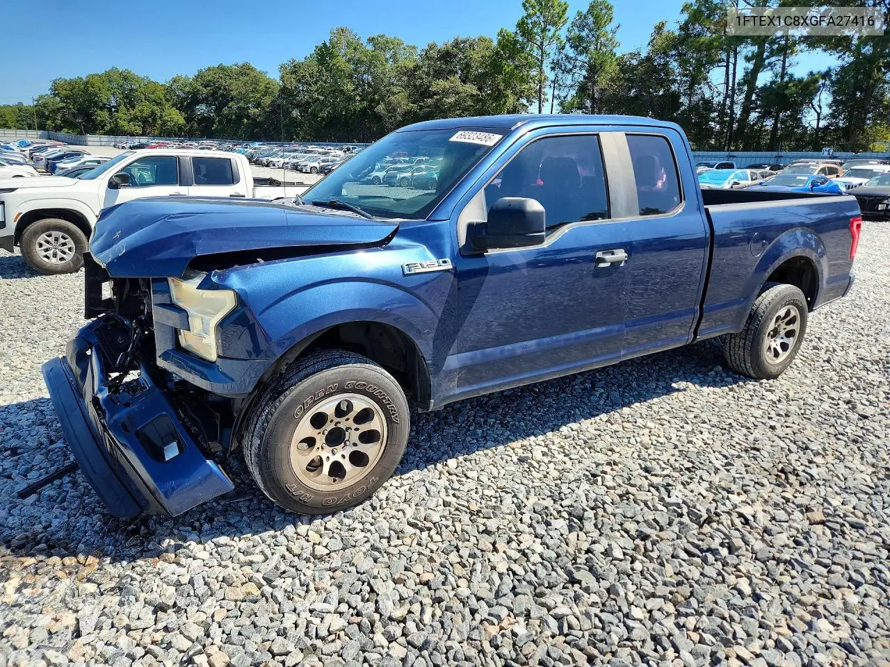 FORD F-150 2016, VIN 1FTEX1C8XGFA27416