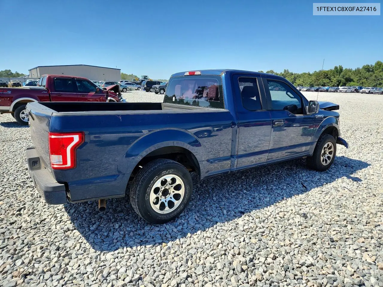 2016 FORD F-150 VIN 1FTEX1C8XGFA27416 — фото 3