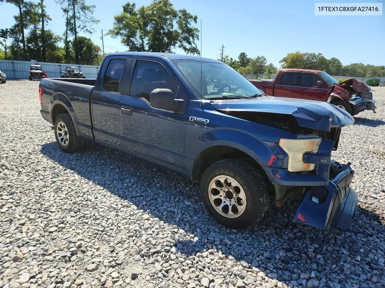 2016 FORD F-150 VIN 1FTEX1C8XGFA27416 — фото 4