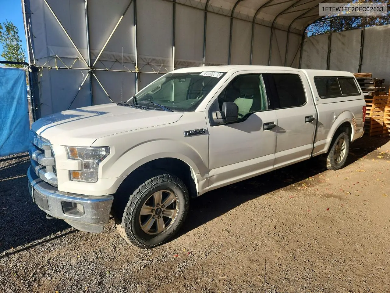 FORD F-150 2016, VIN 1FTFW1EF2GFC02633