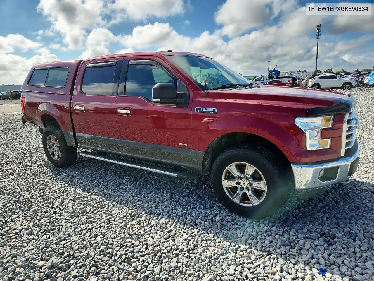 2016 FORD F-150 VIN 1FTEW1EPXGKE90834 — фото 4