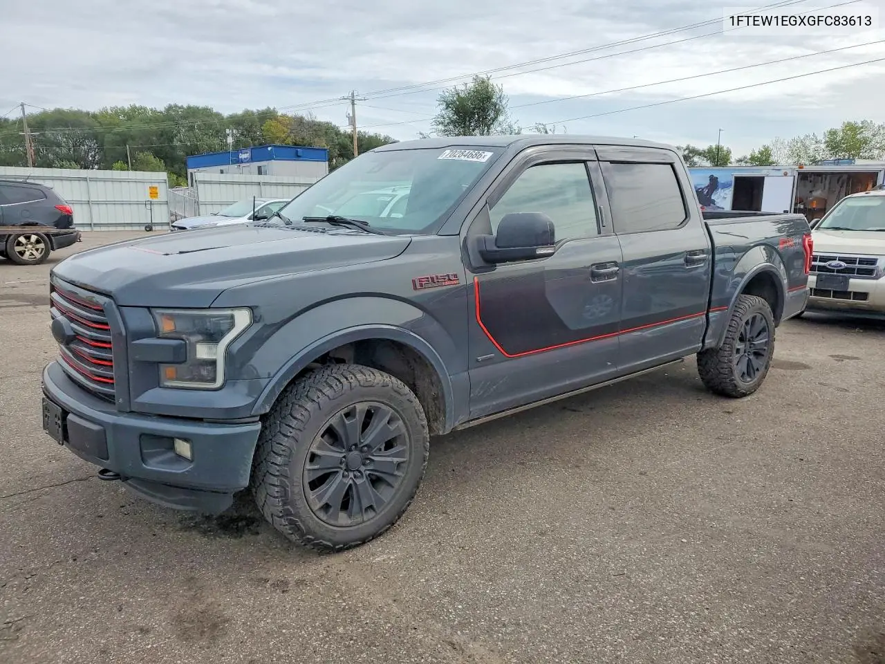 FORD F-150 2016, VIN 1FTEW1EGXGFC83613