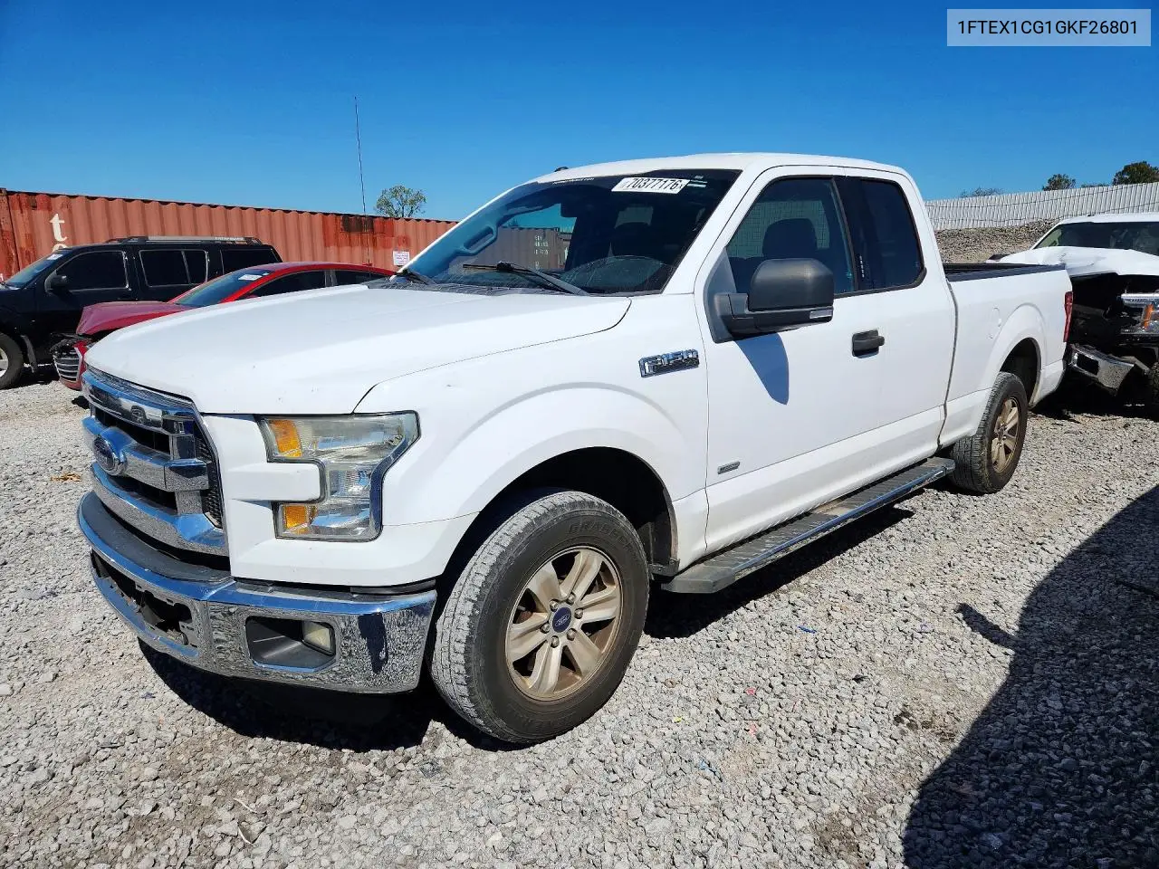 FORD F-150 2016, VIN 1FTEX1CG1GKF26801