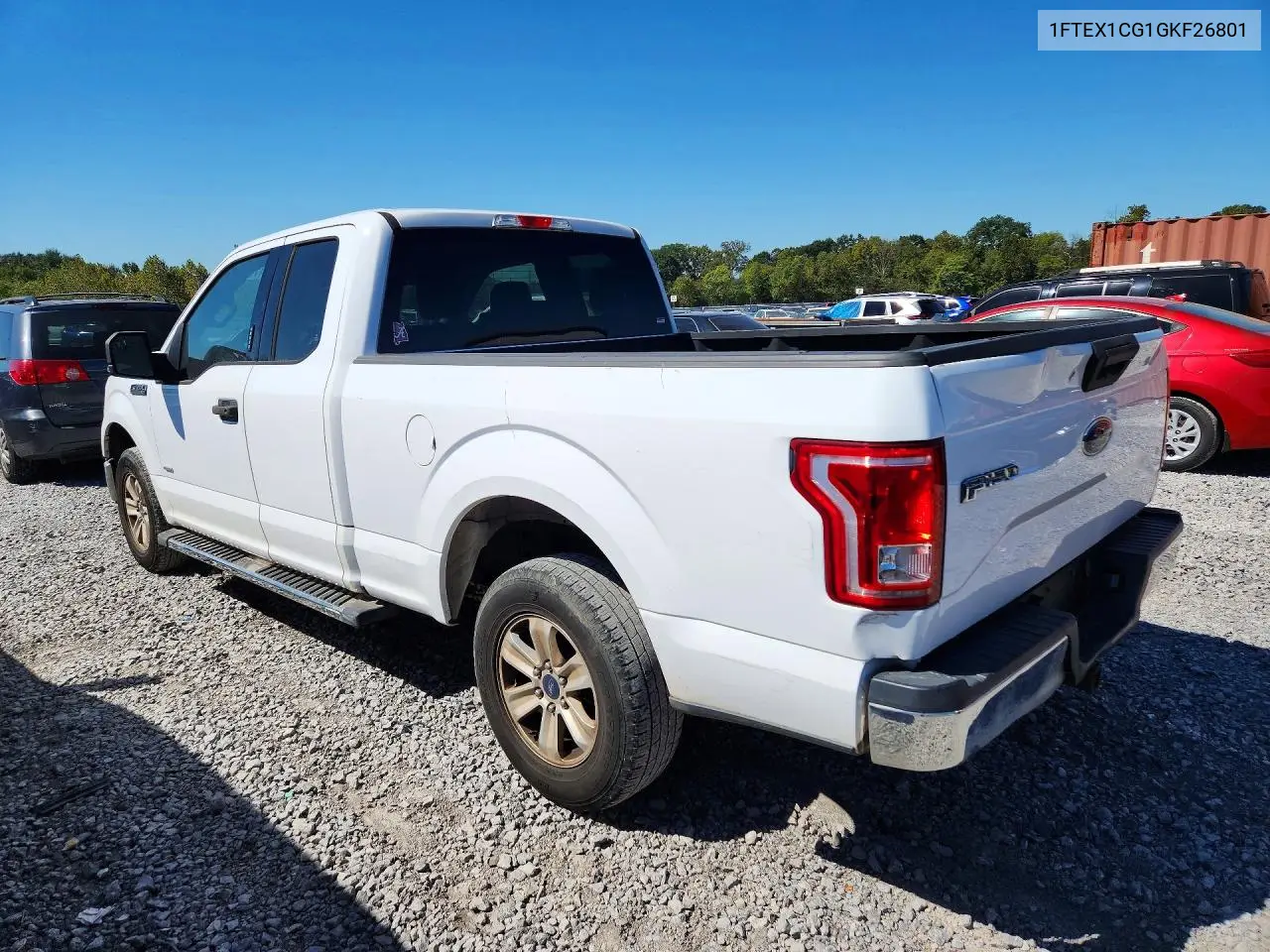 2016 FORD F-150 VIN 1FTEX1CG1GKF26801 — фото 2