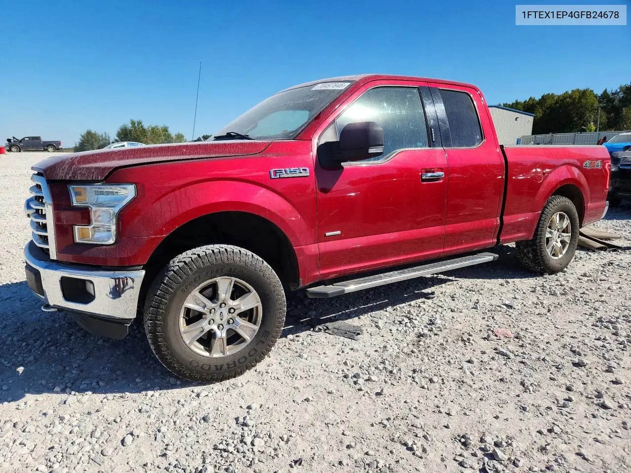 FORD F-150 2016, VIN 1FTEX1EP4GFB24678