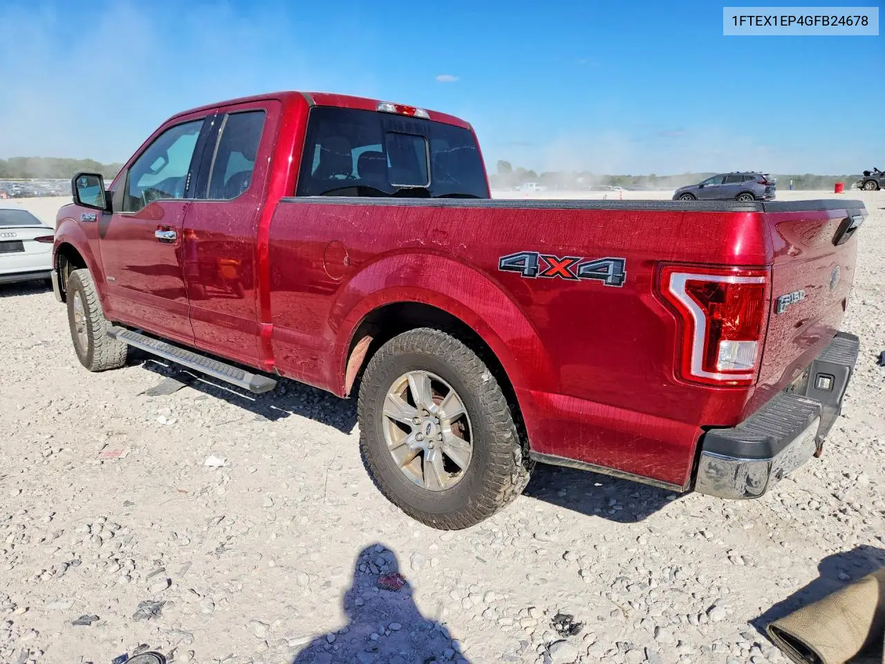 2016 FORD F-150 VIN 1FTEX1EP4GFB24678 — фото 2