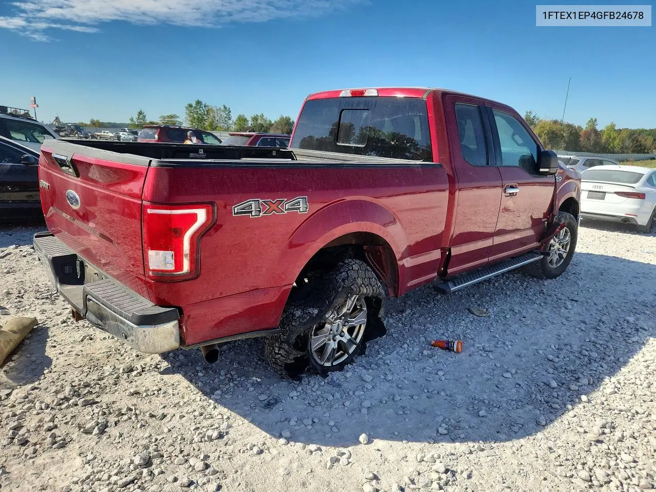 2016 FORD F-150 VIN 1FTEX1EP4GFB24678 — фото 3