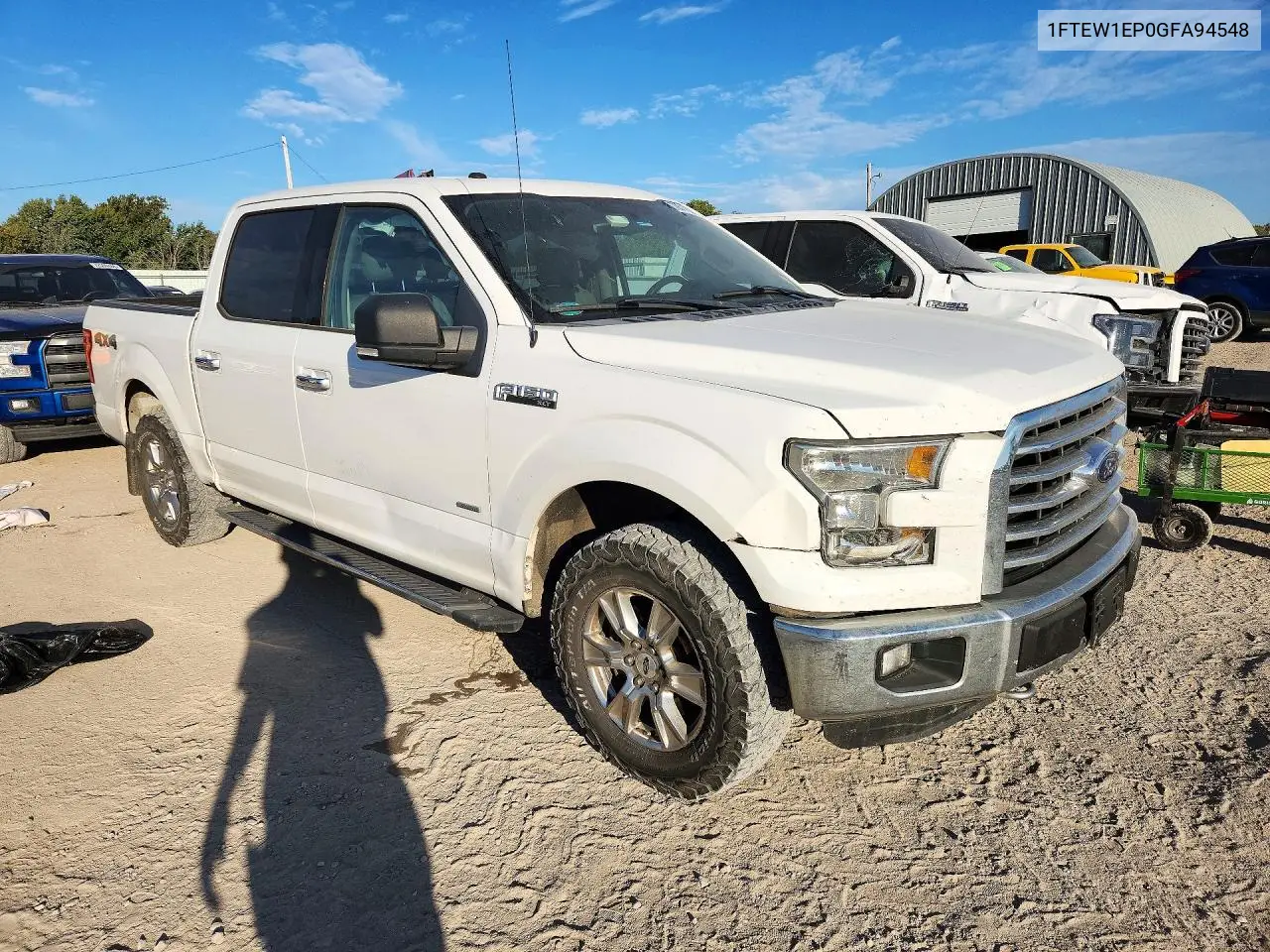 2016 FORD F-150 VIN 1FTEW1EP0GFA94548 — фото 4