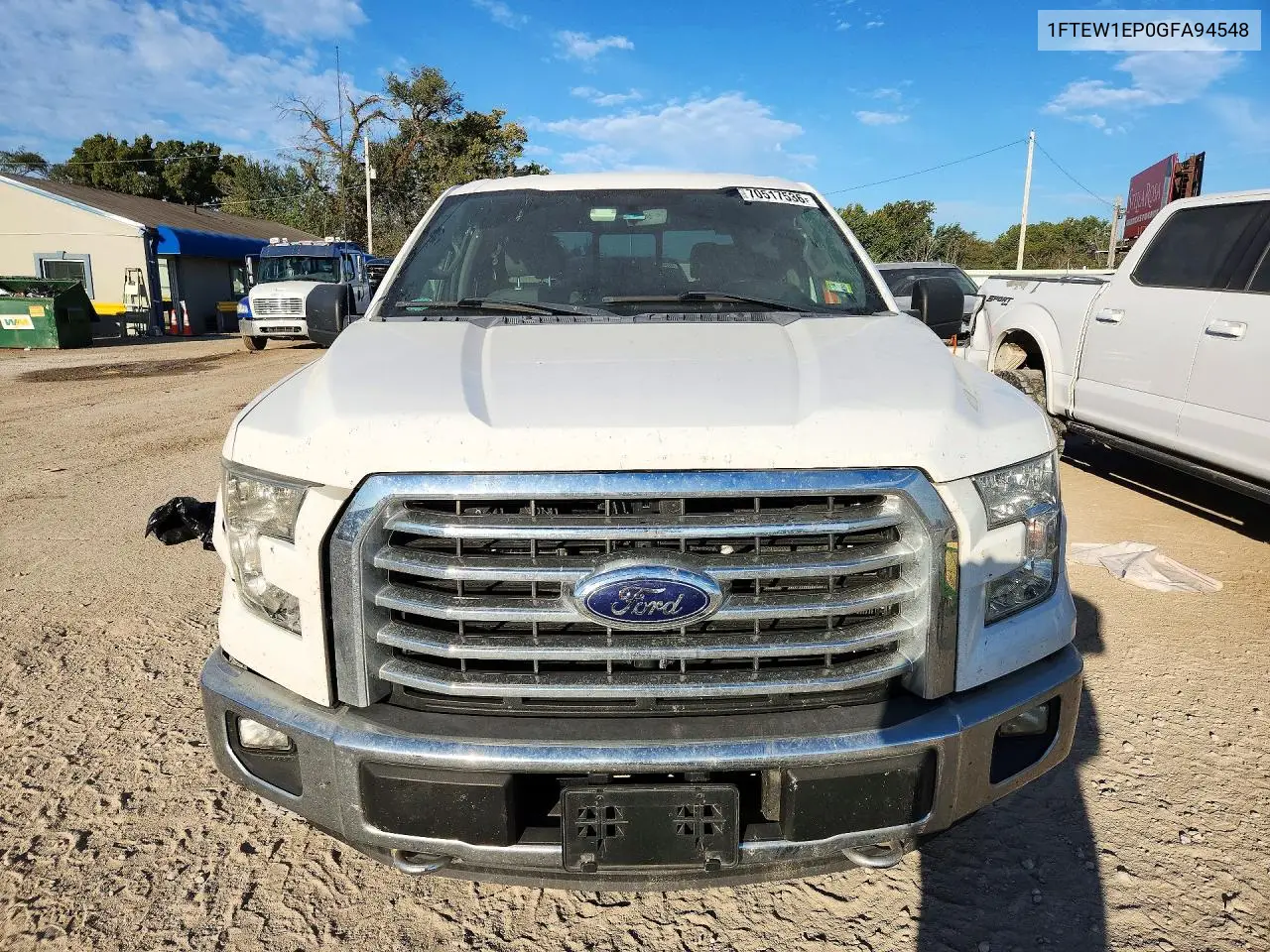 2016 FORD F-150 VIN 1FTEW1EP0GFA94548 — фото 5
