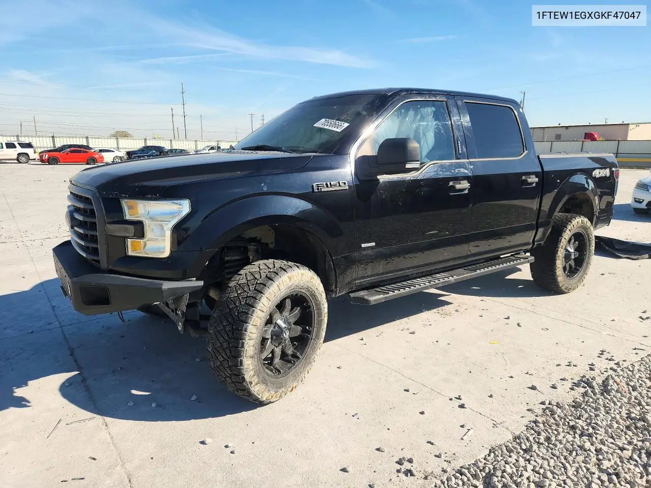 FORD F-150 2016, VIN 1FTEW1EGXGKF47047