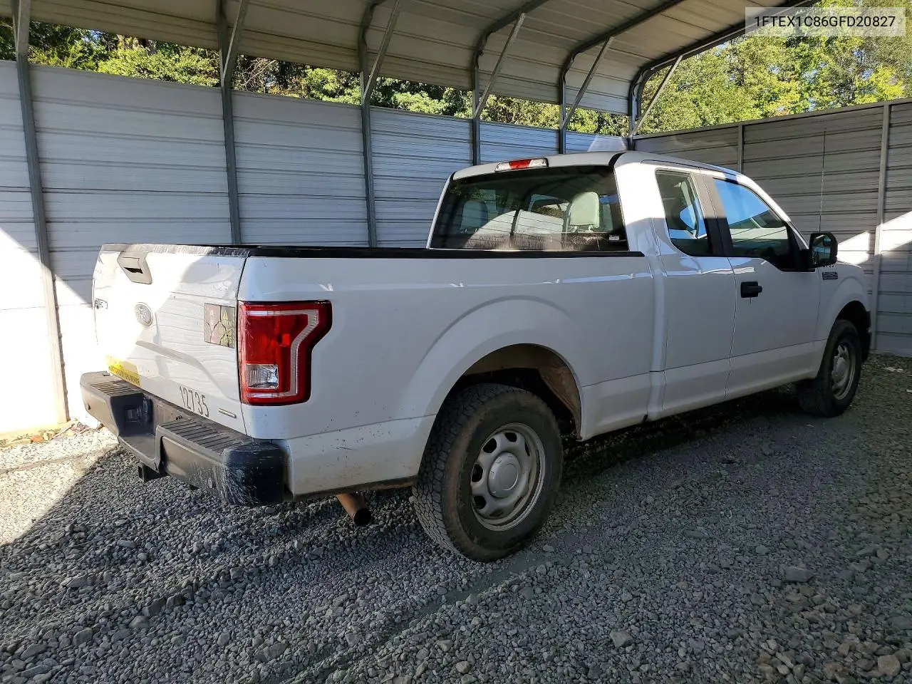 2016 FORD F-150 VIN 1FTEX1C86GFD20827 — фото 3