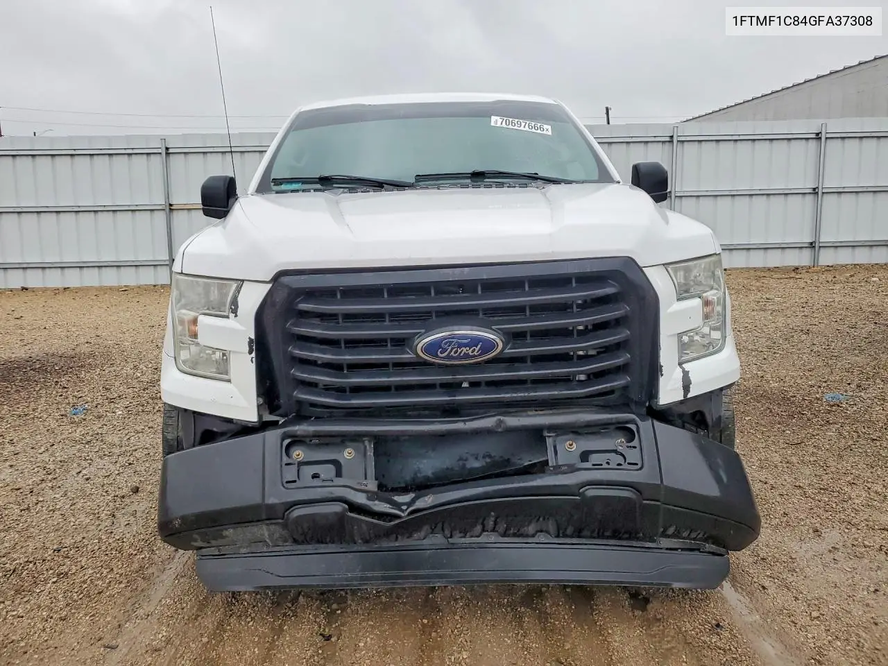 2016 FORD F-150 VIN 1FTMF1C84GFA37308 — фото 5