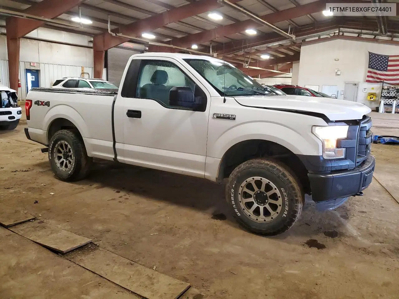 2016 FORD F-150 VIN 1FTMF1E8XGFC74401 — фото 4