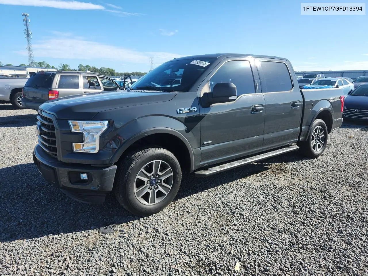 FORD F-150 2016, VIN 1FTEW1CP7GFD13394