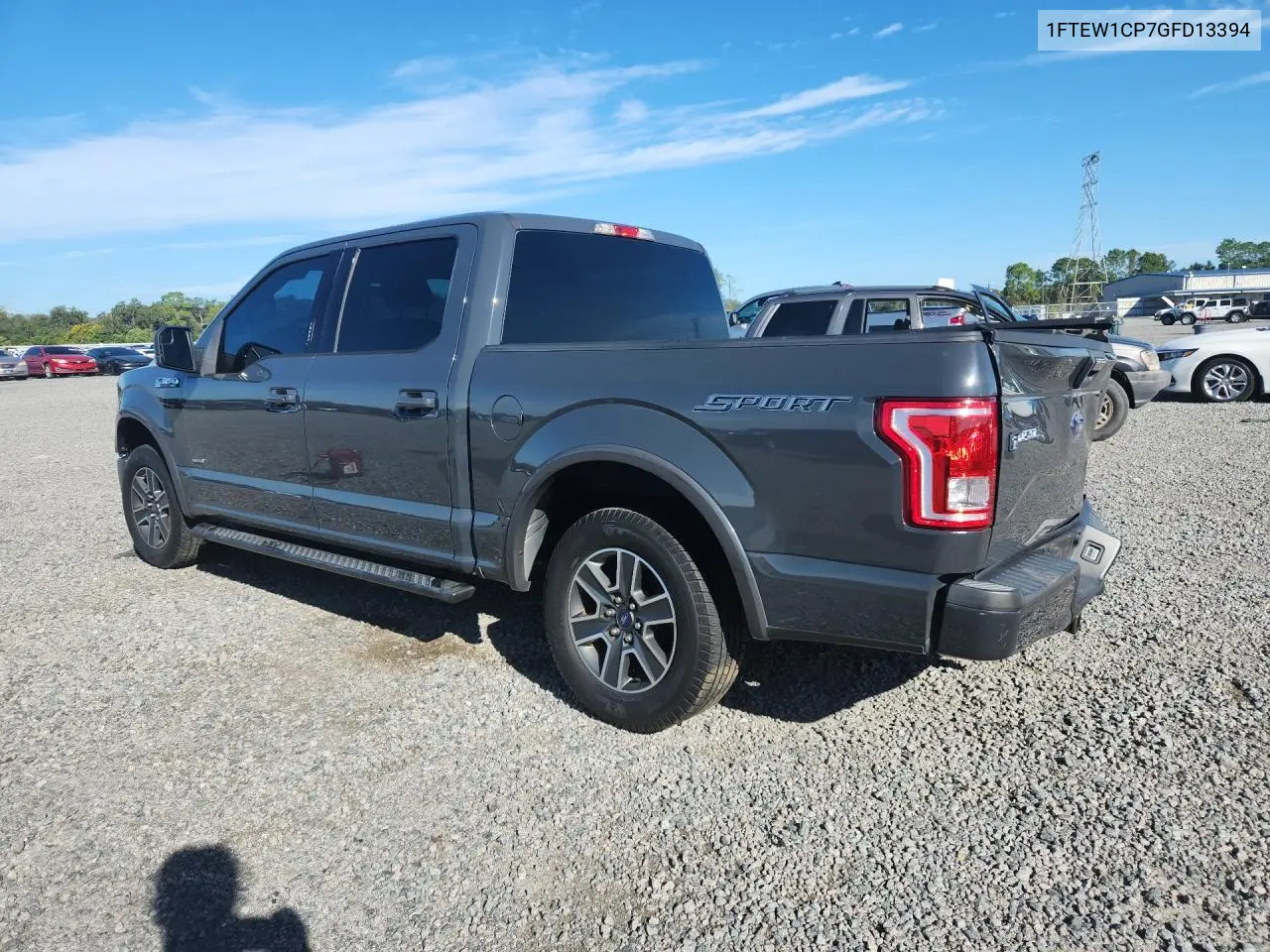 2016 FORD F-150 VIN 1FTEW1CP7GFD13394 — фото 2