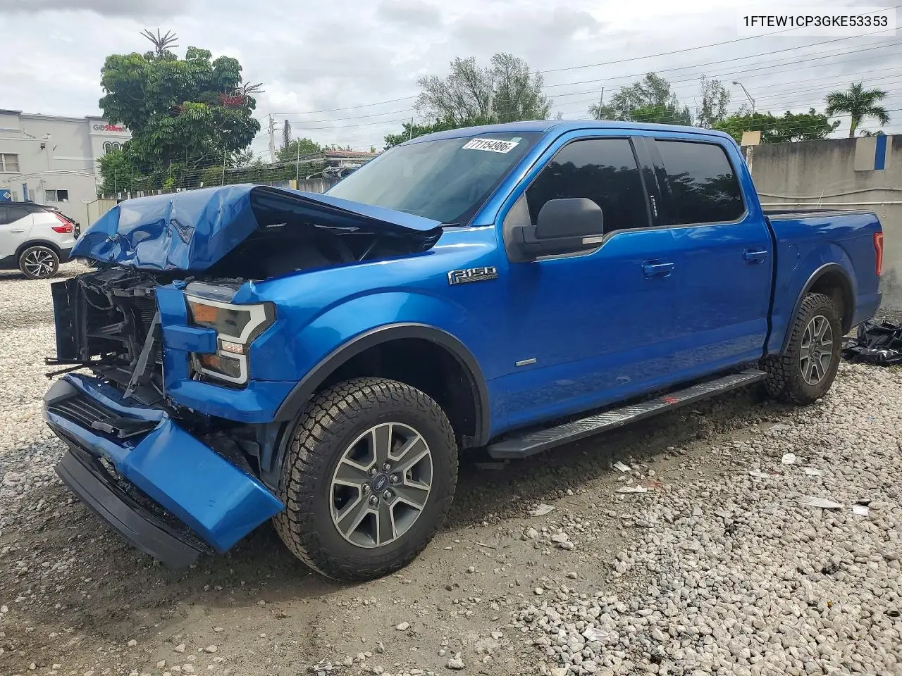 FORD F-150 2016, VIN 1FTEW1CP3GKE53353