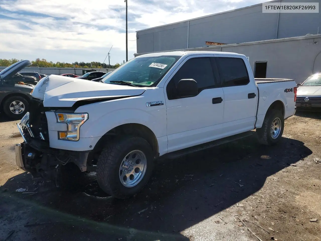 FORD F-150 2016, VIN 1FTEW1E82GKF26993