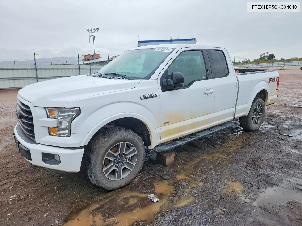 FORD F-150 2016, VIN 1FTEX1EP5GKG04848