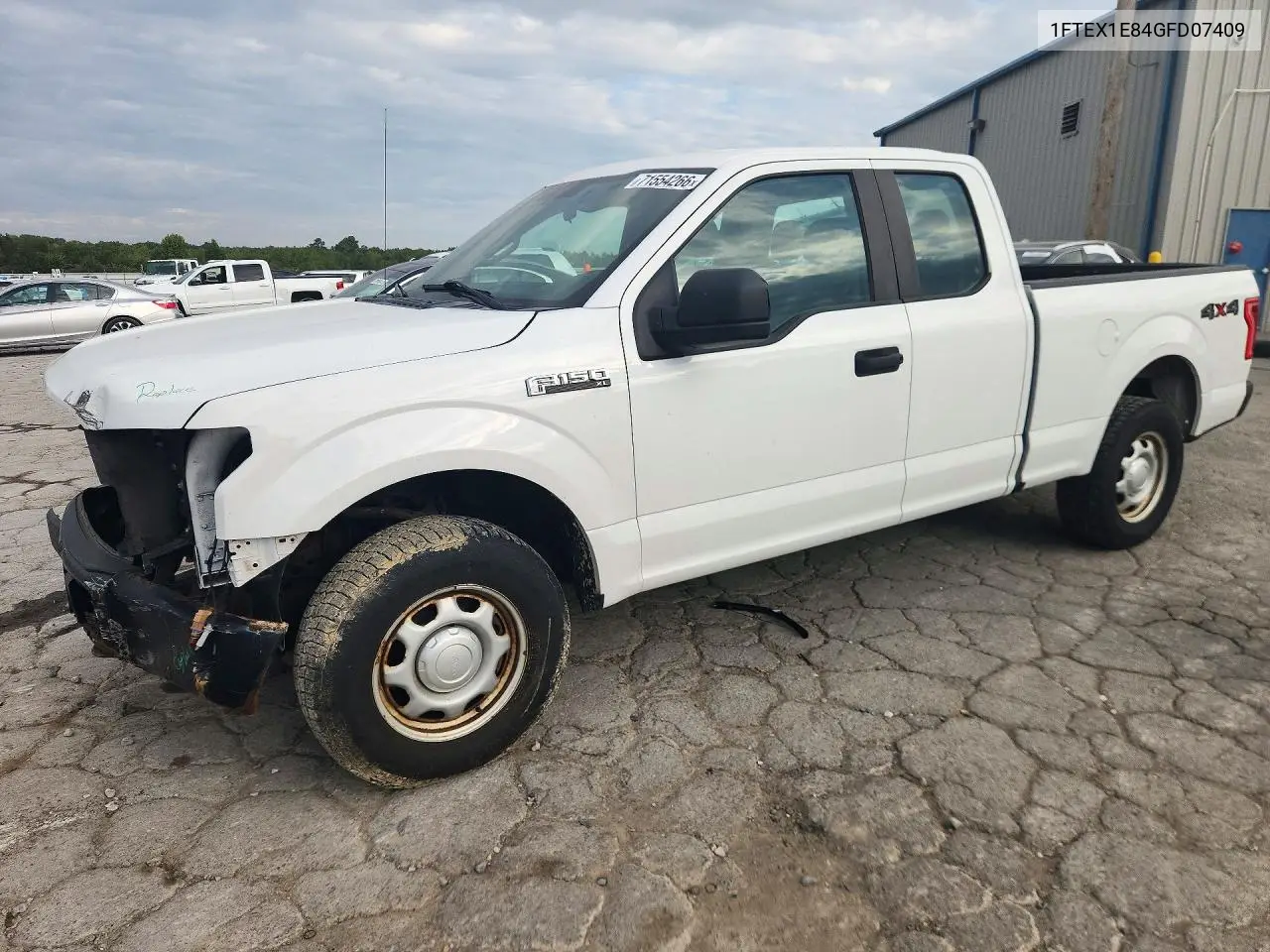 FORD F-150 2016, VIN 1FTEX1E84GFD07409