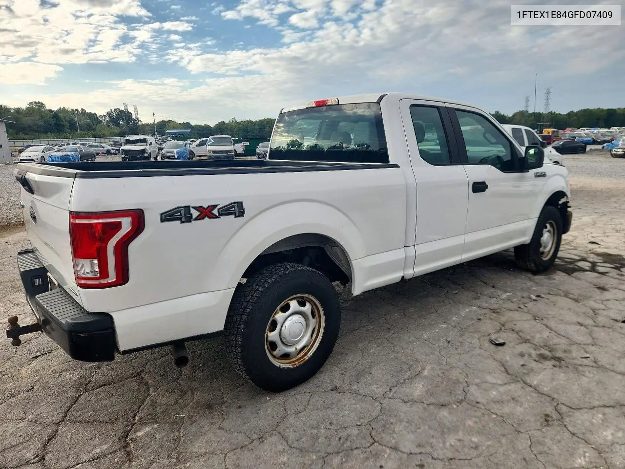 2016 FORD F-150 VIN 1FTEX1E84GFD07409 — фото 3