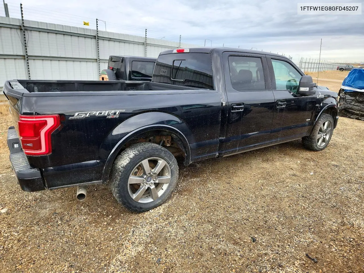 2016 FORD F-150 VIN 1FTFW1EG8GFD45207 — фото 3