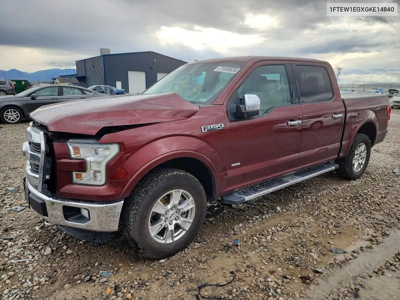 FORD F-150 2016, VIN 1FTEW1EGXGKE14840