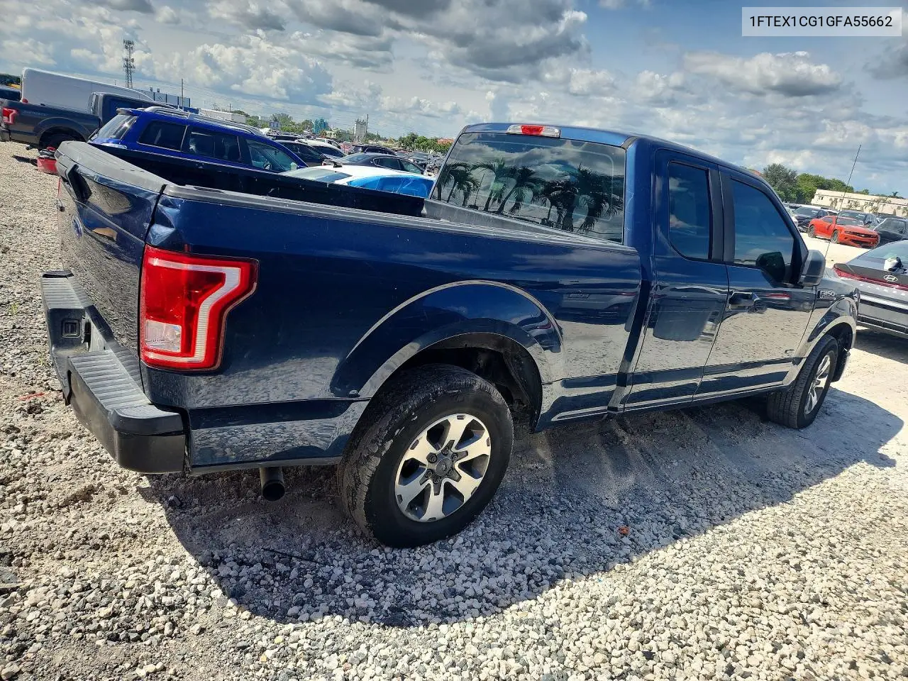 2016 FORD F-150 VIN 1FTEX1CG1GFA55662 — фото 3