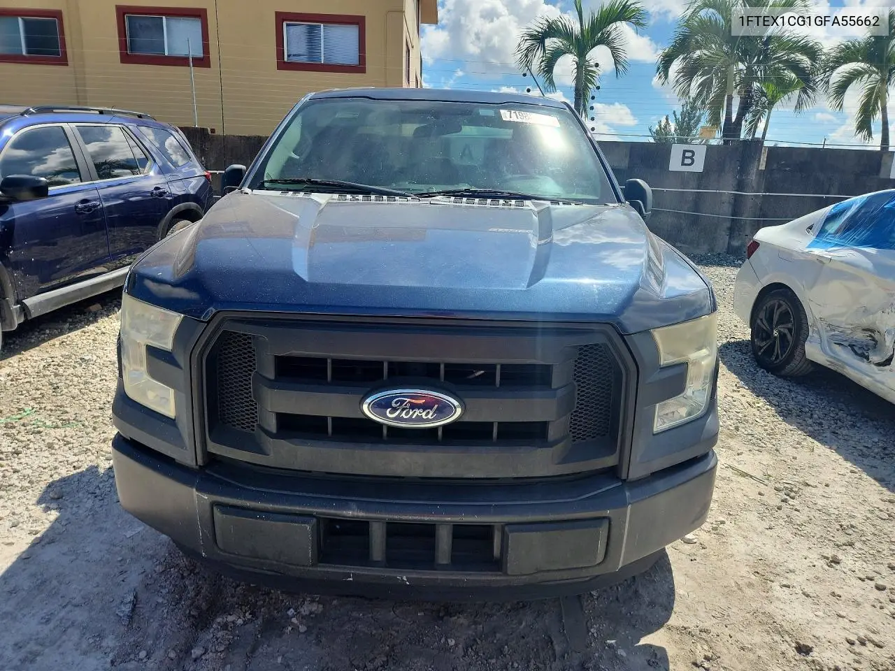 2016 FORD F-150 VIN 1FTEX1CG1GFA55662 — фото 5