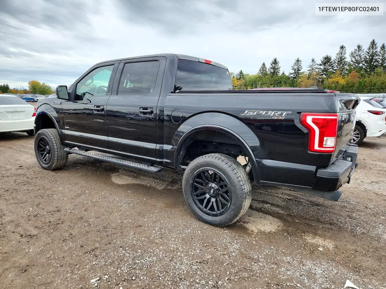 2016 FORD F-150 VIN 1FTEW1EP8GFC02401 — фото 2