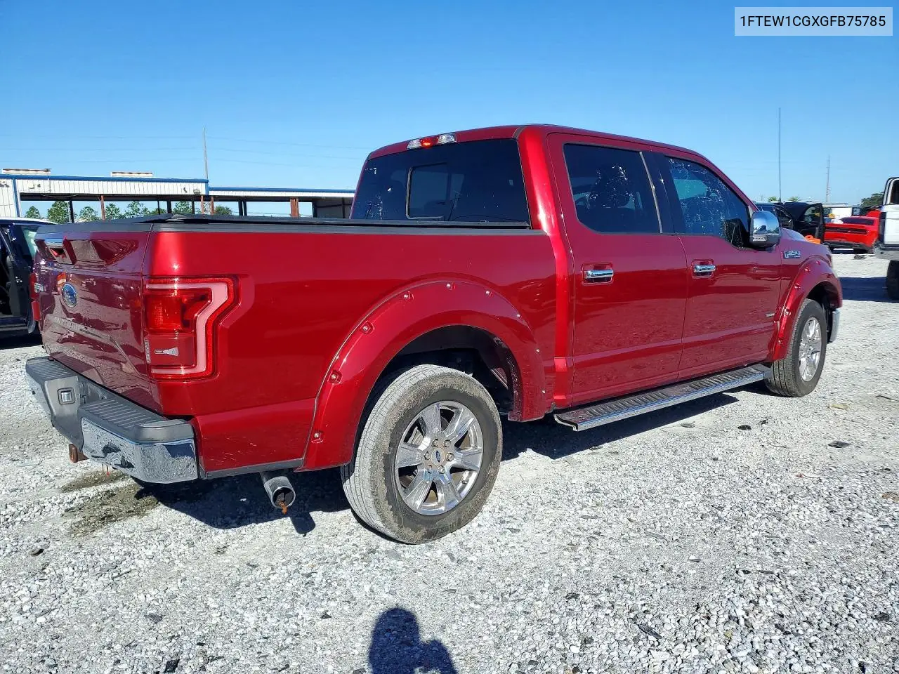 2016 FORD F-150 VIN 1FTEW1CGXGFB75785 — фото 3