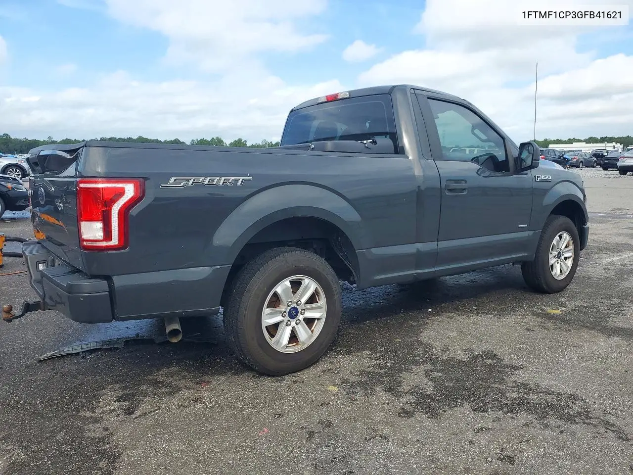 2016 FORD F-150 VIN 1FTMF1CP3GFB41621 — фото 3