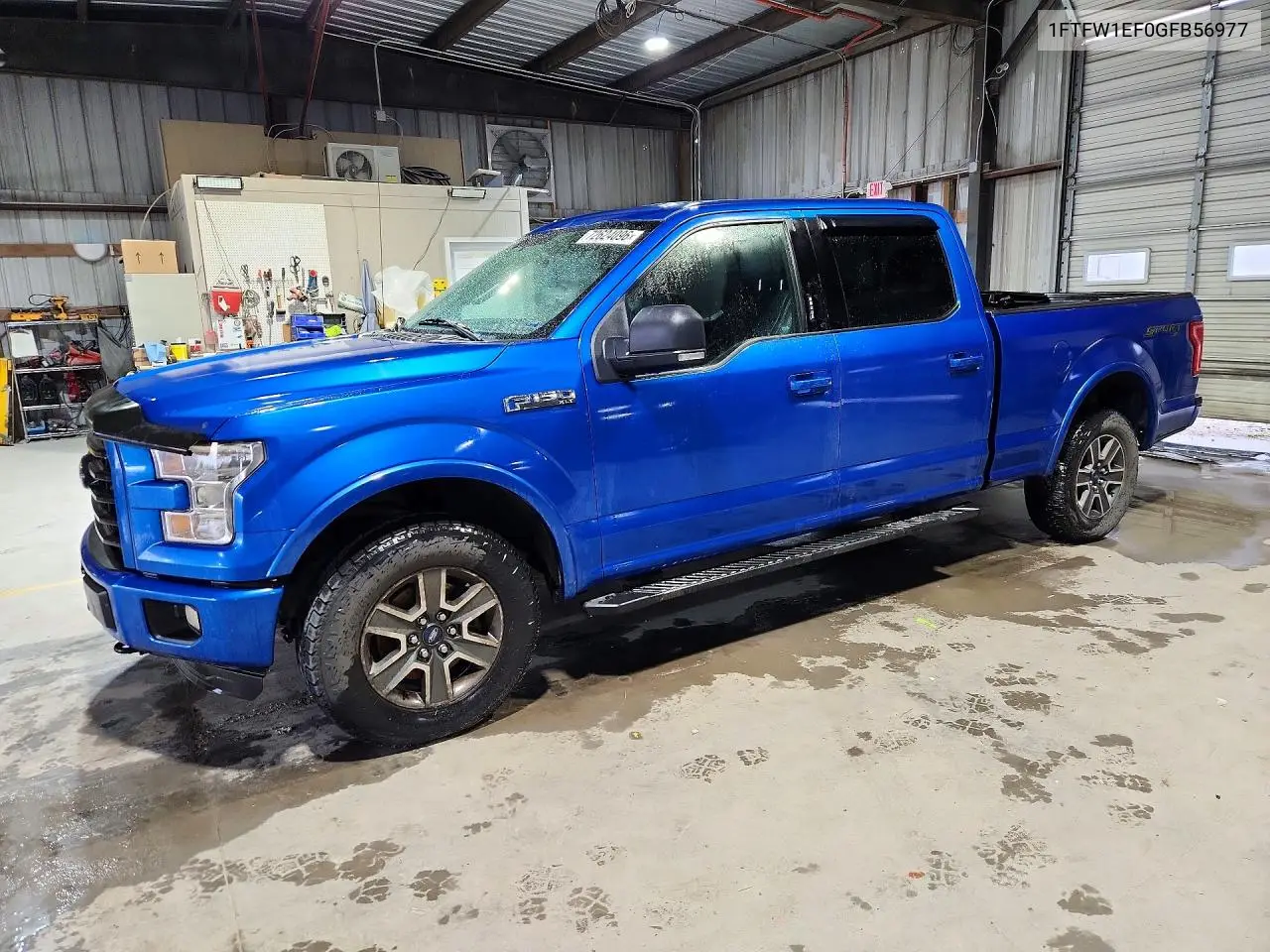 FORD F-150 2016, VIN 1FTFW1EF0GFB56977
