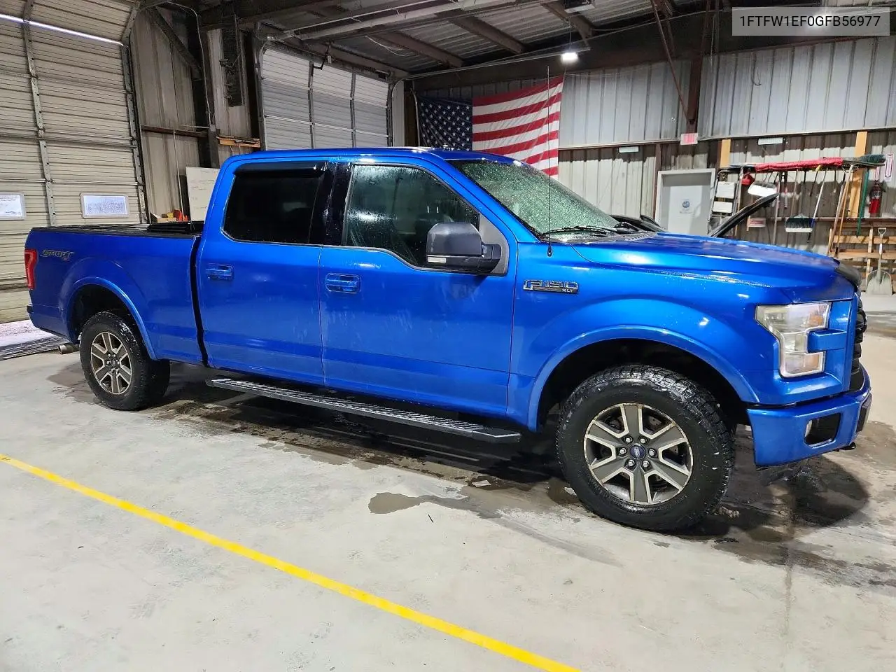 2016 FORD F-150 VIN 1FTFW1EF0GFB56977 — фото 4