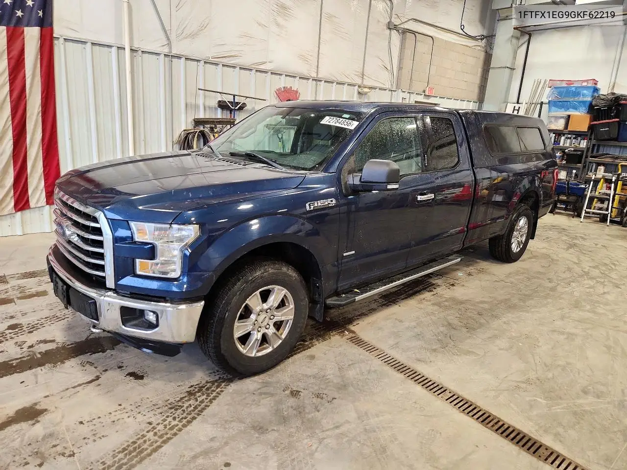 FORD F-150 2016, VIN 1FTFX1EG9GKF62219