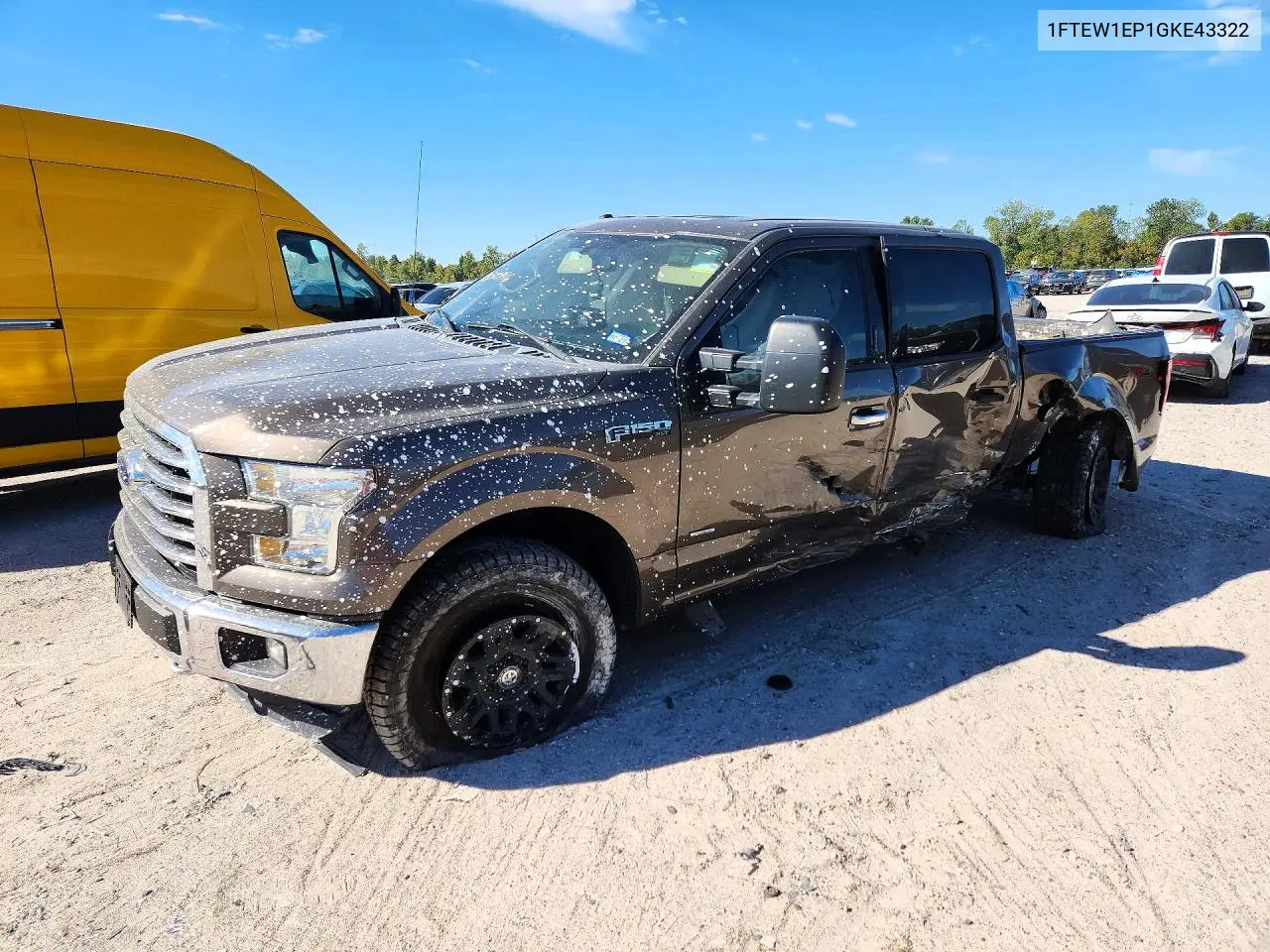 FORD F-150 2016, VIN 1FTEW1EP1GKE43322
