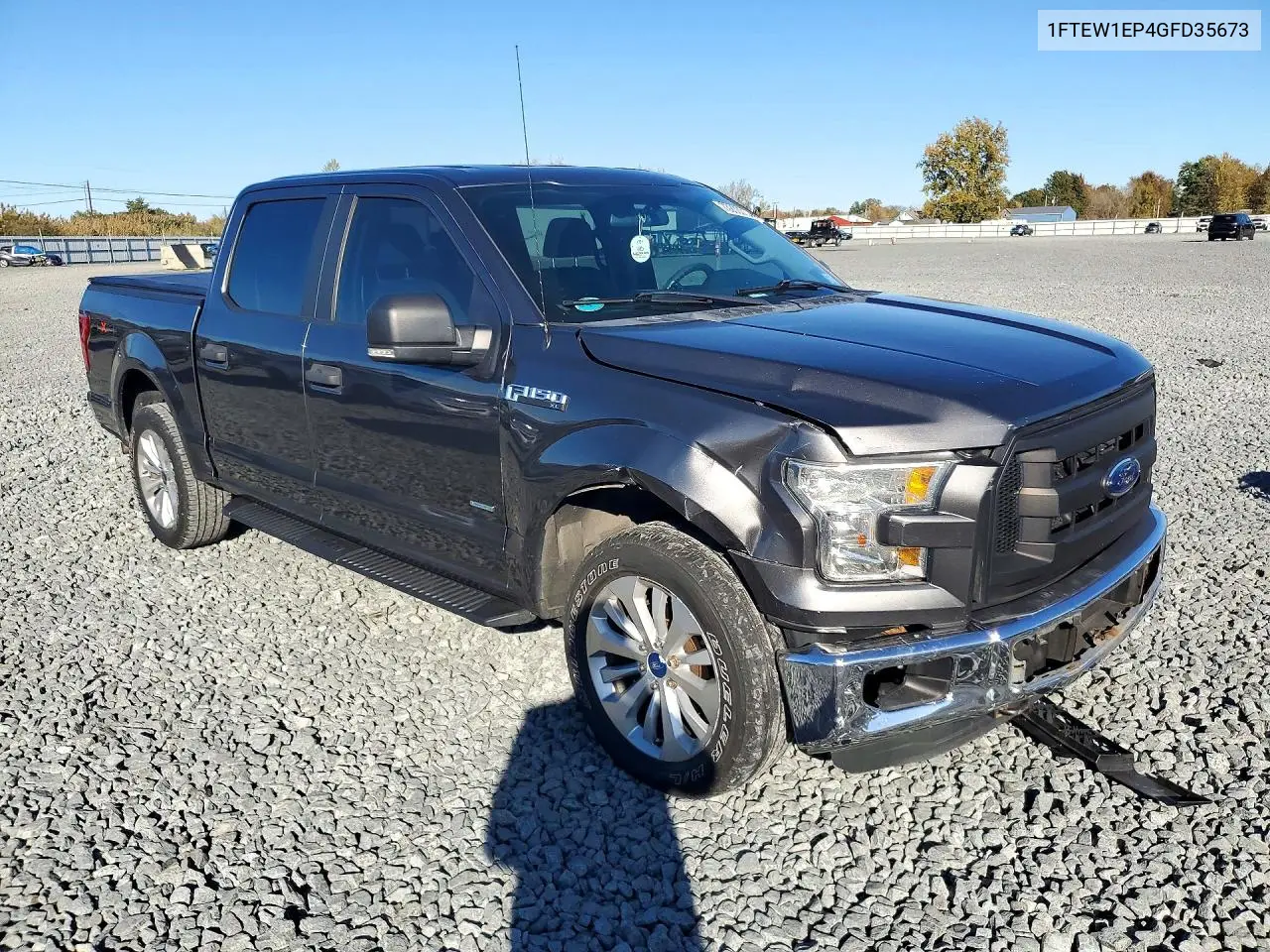2016 FORD F-150 VIN 1FTEW1EP4GFD35673 — фото 4