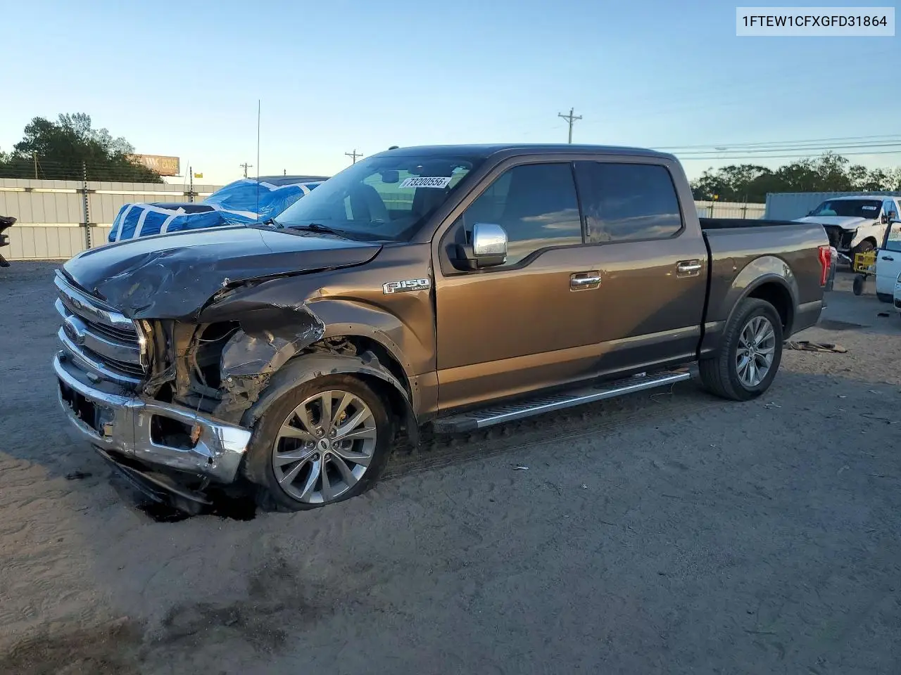 FORD F-150 2016, VIN 1FTEW1CFXGFD31864