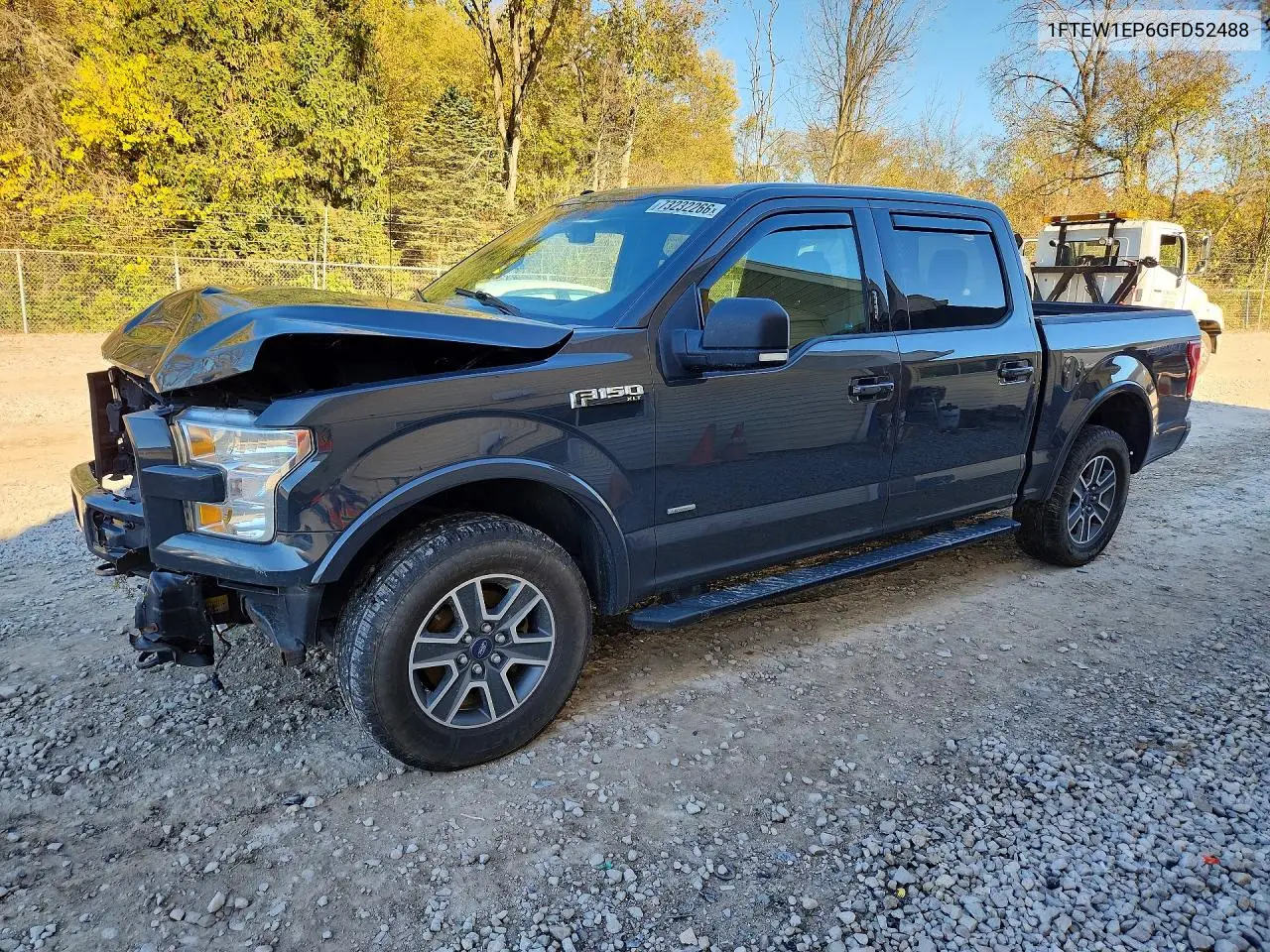FORD F-150 2016, VIN 1FTEW1EP6GFD52488