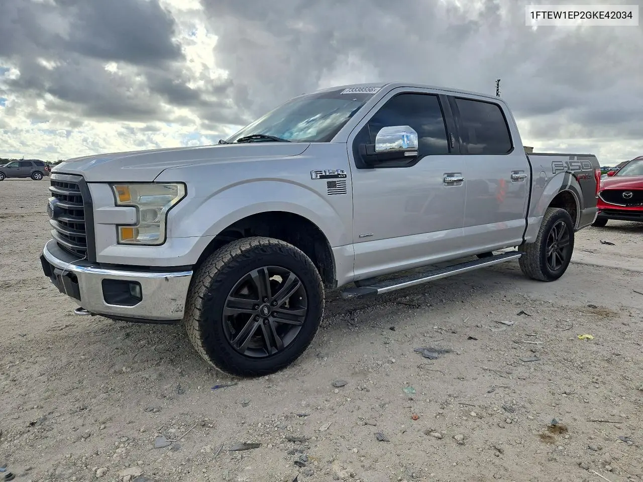 FORD F-150 2016, VIN 1FTEW1EP2GKE42034