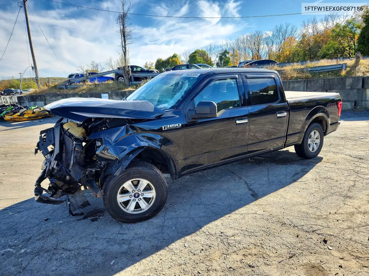 FORD F-150 2016, VIN 1FTFW1EFXGFC87186