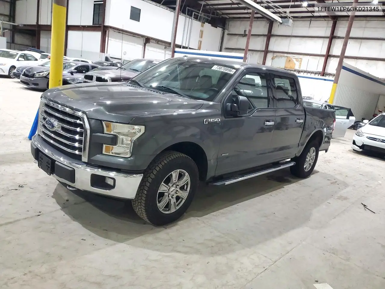FORD F-150 2016, VIN 1FTEW1EP6GKD21345